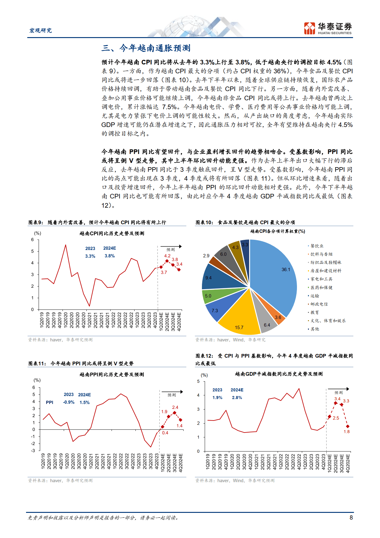 越南经济回顾与展望：短线反弹，长线可期（附下载）