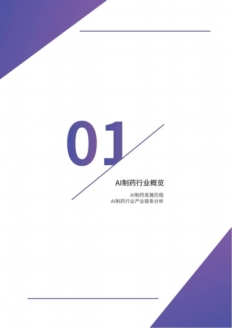AI制药行业报告