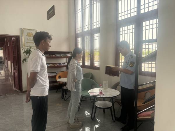沙雅县文旅局开展法律法规宣传活动