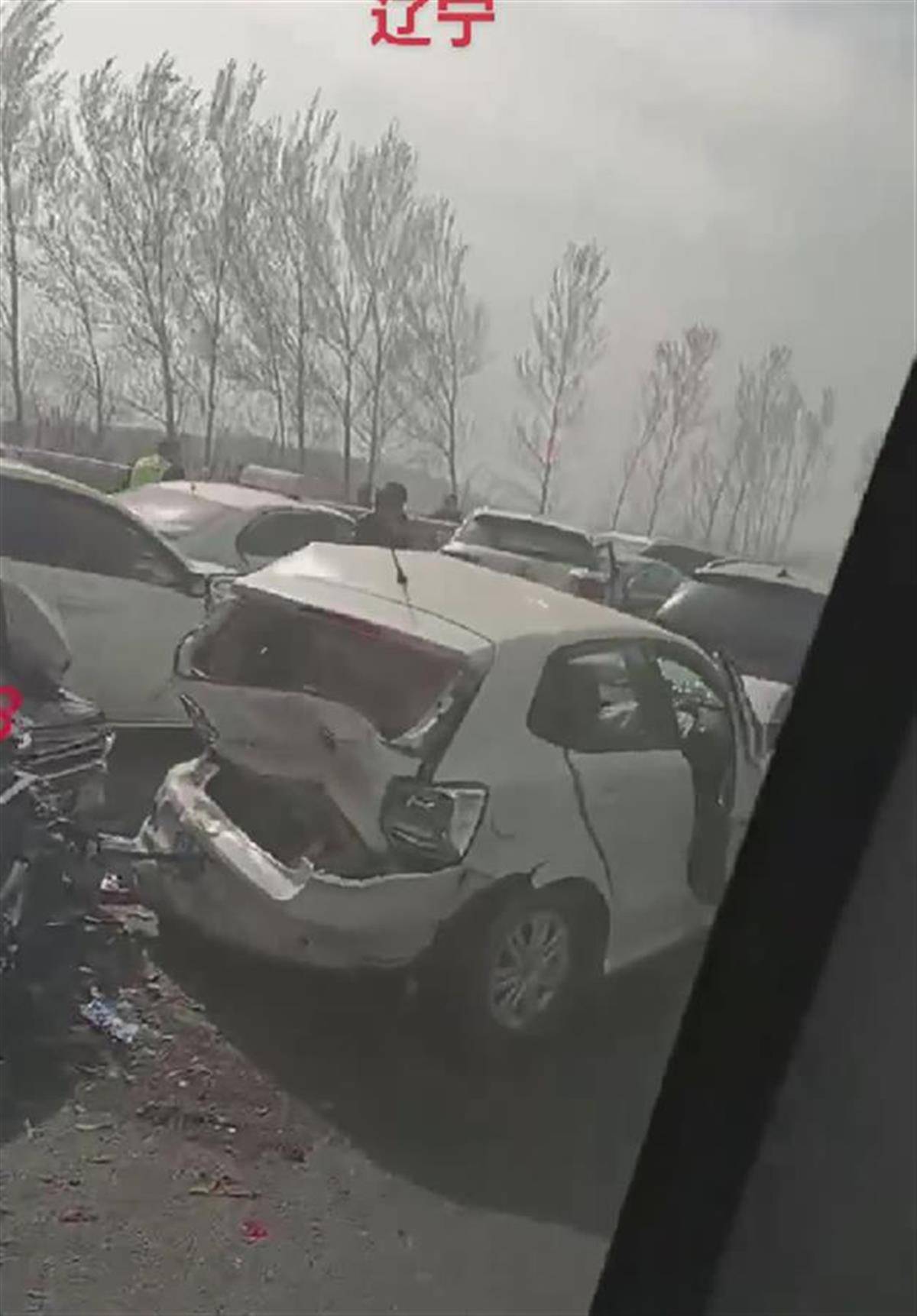 焚烧秸秆引发大雾致辽宁一高速多车连撞？交警：事故已处理完毕，原因待查