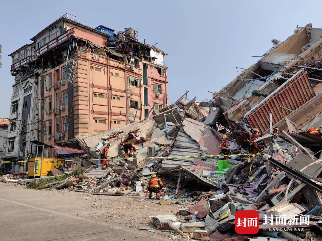 地震救援黄金72小时已过 曼德勒一处倒塌酒店尚埋着多名中国务工者｜封面头条